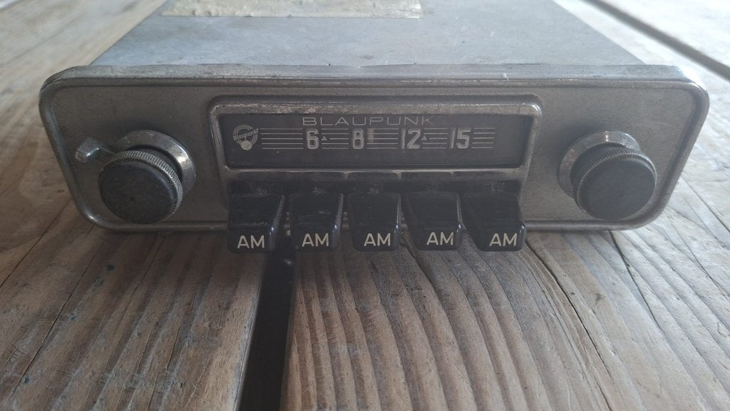 Blaupunkt KDB-971-812 oldtimer radio inbouwradio autoradio, Auto diversen, Ophalen of Verzenden, Gebruikt