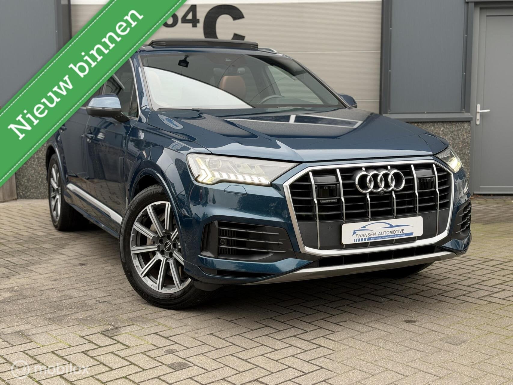 Audi Q7 55 TFSI e quattro 360 camera/Lucht vering/leer !, Auto's, Automaat, Gebruikt, Euro 6, 2995 cc