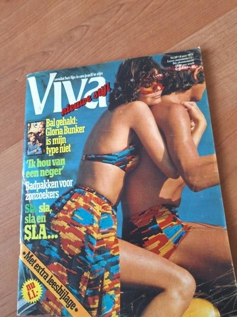 Viva 1975 Ine Veen Rob Reiner Brigitte Bardot Johan Cruijff, Boeken, Verzenden, Gelezen, Overige typen