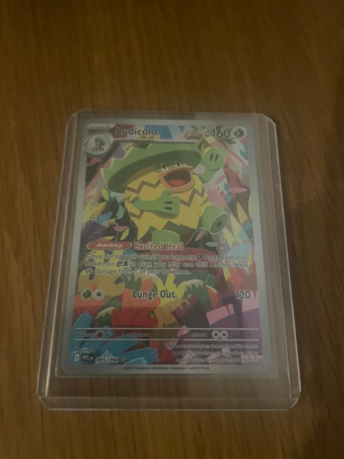 Ludicolo Pokémon Kaart 095/094 - Zo goed als nieuw, Ophalen of Verzenden, Zo goed als nieuw, Losse kaart