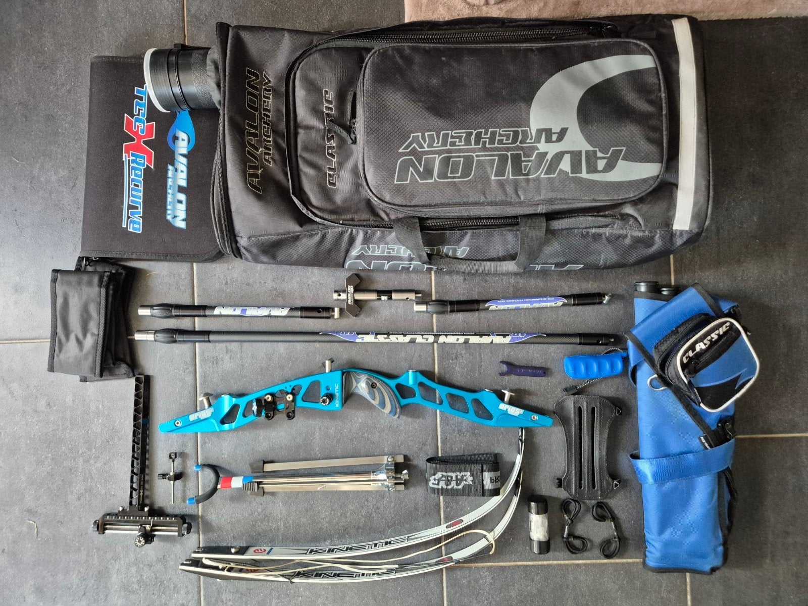 Recurve handboogset, Sport en Fitness, Handboogschieten, Ophalen, Zo goed als nieuw, Recurveboog