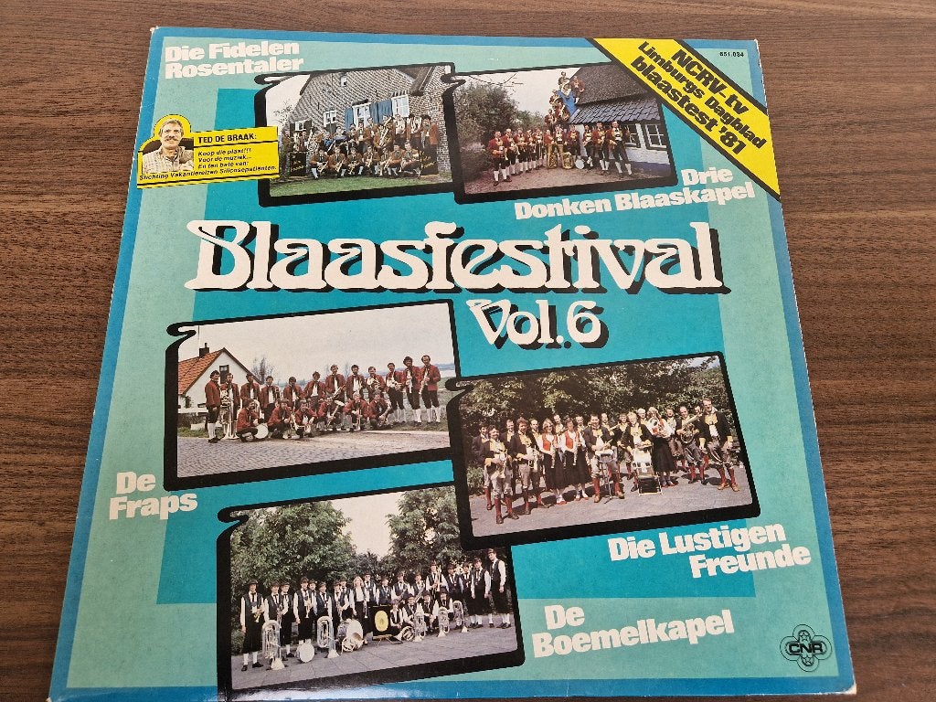 Blaasfestival Vol.6 1981, LP, Overige genres, Ophalen of Verzenden, Zo goed als nieuw