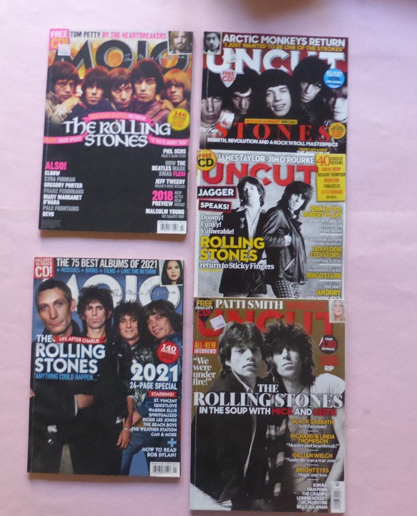 Rolling Stones Special Uncut/MOJO + 10 CD’s , Overige typen, Ophalen of Verzenden, Zo goed als nieuw, Poprock