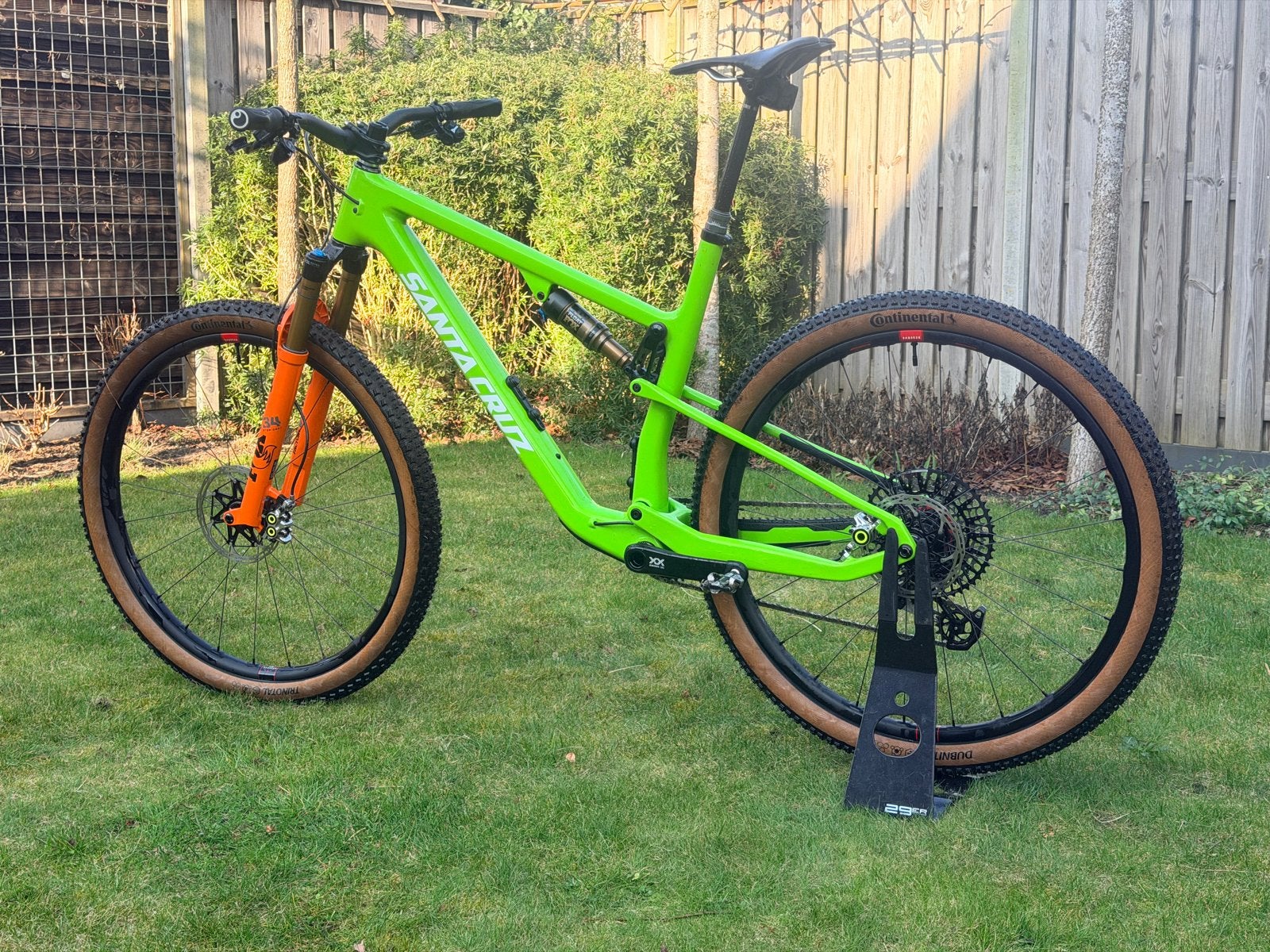 Santa Cruz Blur TR CC XL Custom - Zo goed als nieuw, 49 tot 53 cm, Zo goed als nieuw, Schijfrem, Ophalen