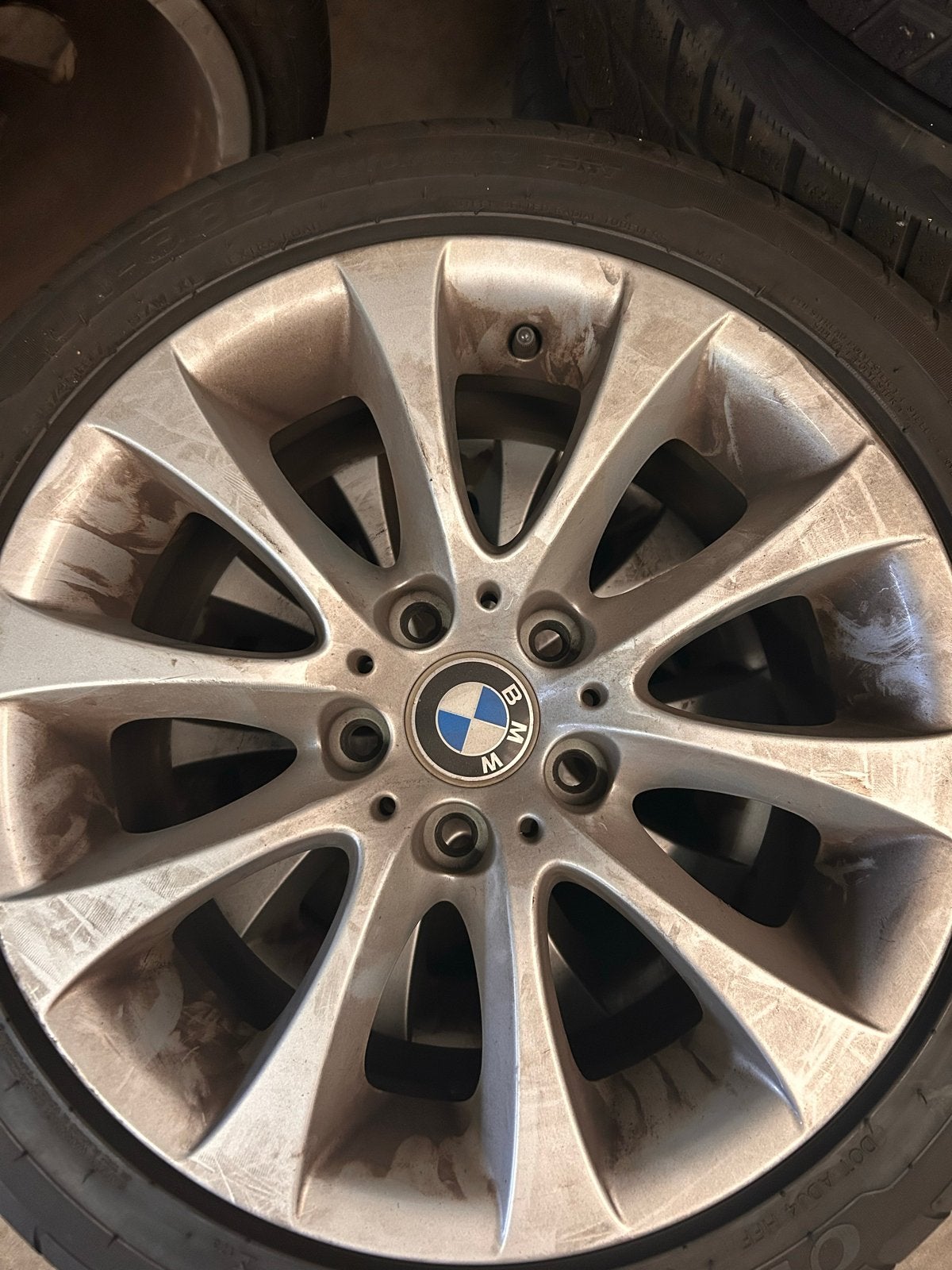 BMW velgen met Ovation zomerbanden 235/45R17, Ophalen of Verzenden, Gebruikt