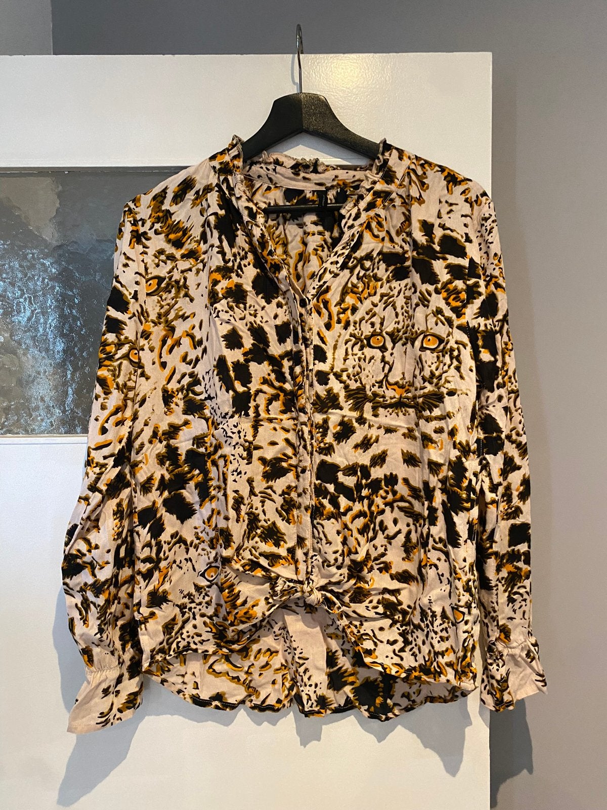 Peppercorn blouse maat m, Ophalen of Verzenden, Zo goed als nieuw, Maat 38/40 (M), Bruin