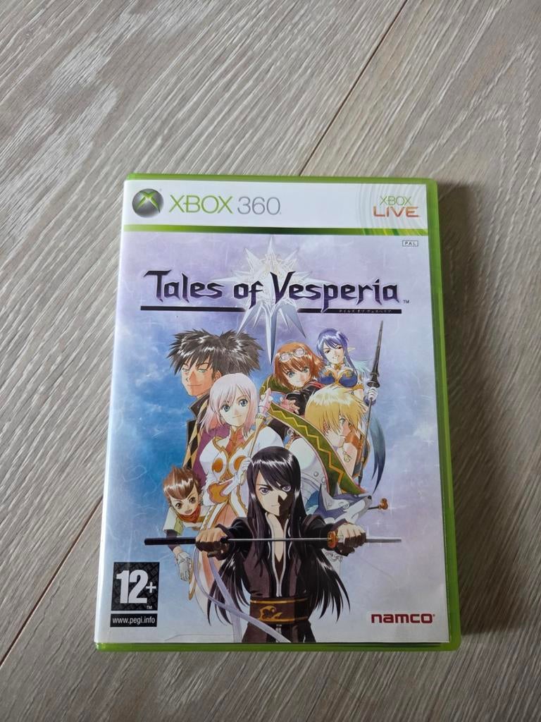 Xbox spel - Tales of Vesperia, Spelcomputers en Games, 1 speler, Ophalen of Verzenden, Zo goed als nieuw, Role Playing Game (Rpg)