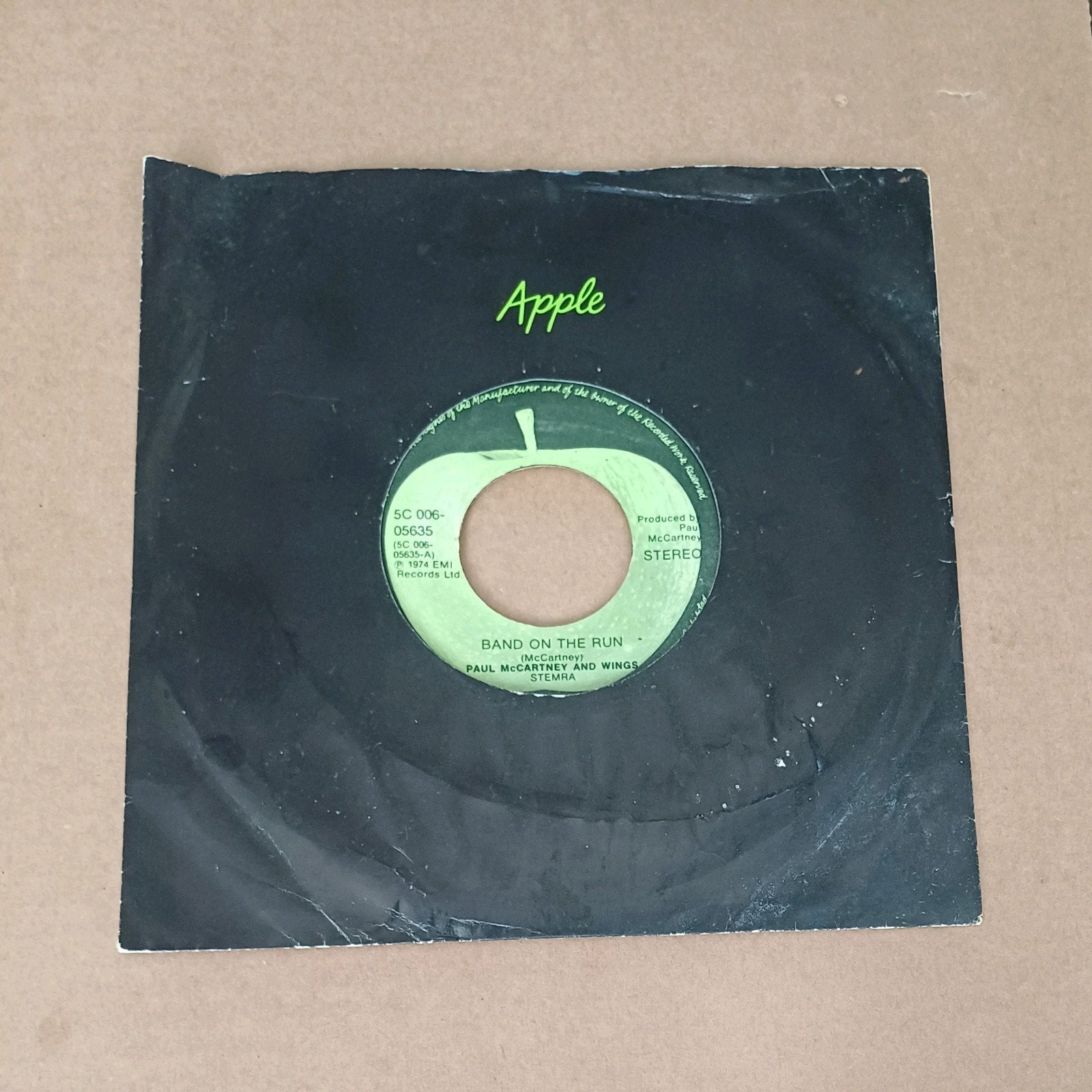 Wings - Band On The Run, Gebruikt, 7 inch, Single, Ophalen of Verzenden