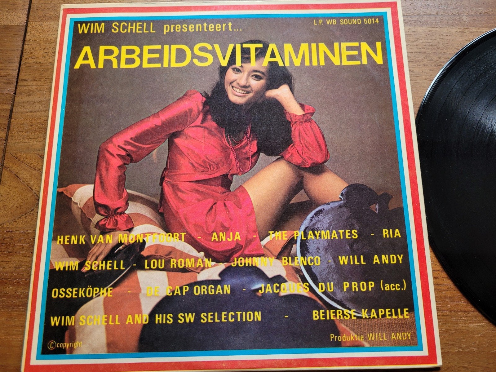 Wim Schell Presenteert Arbeidsvitaminen LP - Zeldzaam, Gebruikt, Eerste persing, Ophalen of Verzenden, Nederlandstalig
