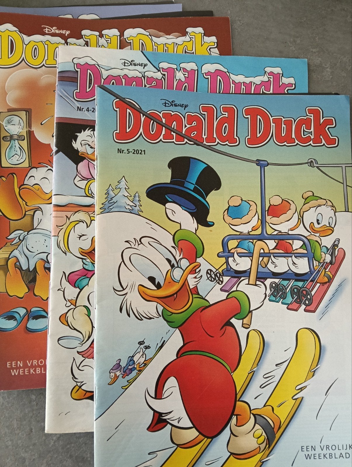 Donald Duck Jaargang 2021 - Complete set (50 stuks), Boeken, Ophalen of Verzenden, Gelezen, Overige typen