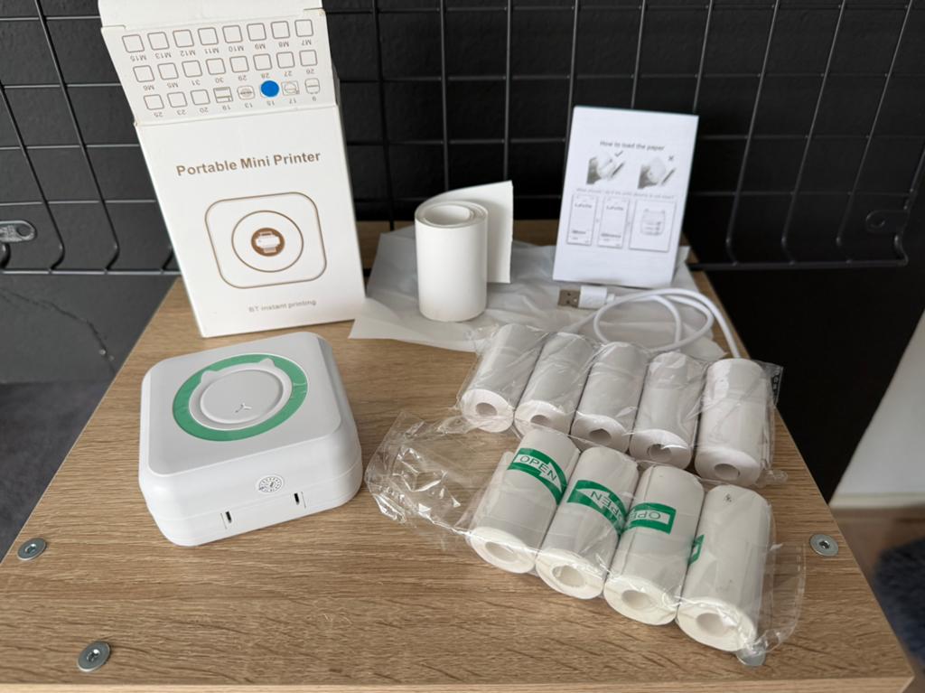 Te koop mini printer, Ophalen of Verzenden, Zo goed als nieuw, Thermo-printer, Printer