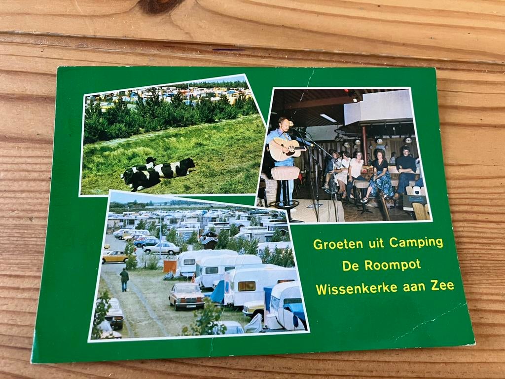 Ansichtkaart Wissenkerke aan Zee, camping de roompot, Ophalen of Verzenden, 1960 tot 1980, Zuid-Holland