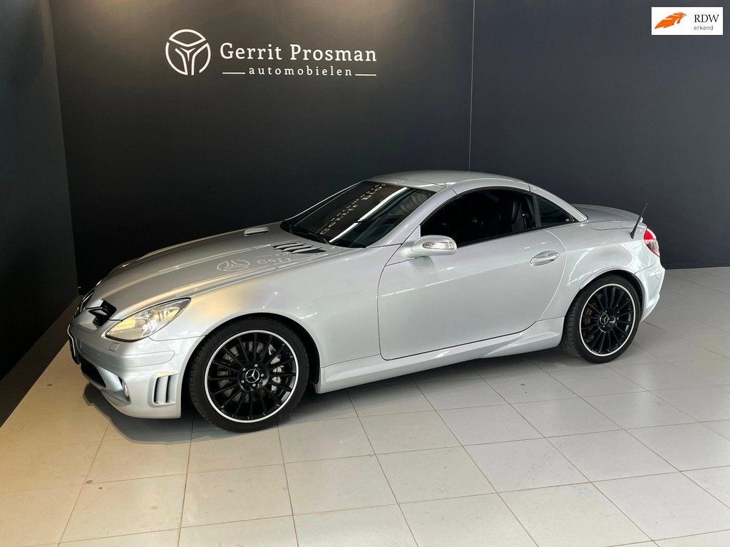 Mercedes-Benz SLK-klasse 55 AMG (Let op! BTW verrekenbaar), Auto's, Automaat, Stoelverwarming, Achterwielaandrijving, Cabriolet