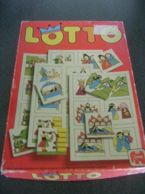 vintage jumbo sprookjes lotto spel, Ophalen of Verzenden, Gebruikt