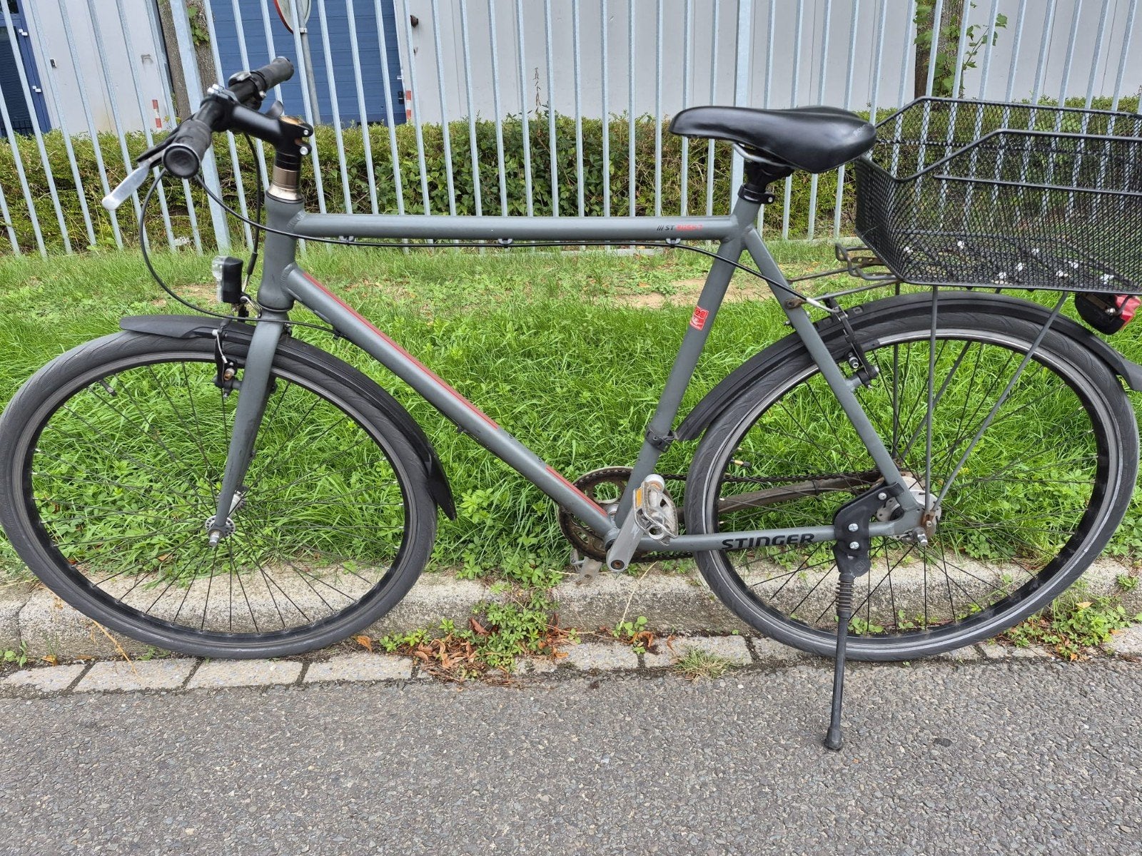 Fiets, Fietsen en Brommers, Minder dan 10 versnellingen, Gebruikt, 53 tot 57 cm, Ophalen