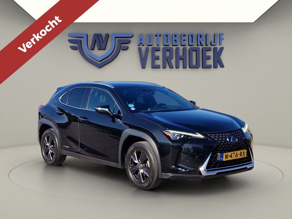 Lexus UX 250h Luxury Line Trekhaak - NL Auto - Leer, 12 maanden, Gebruikt, 4 cilinders, Zwart