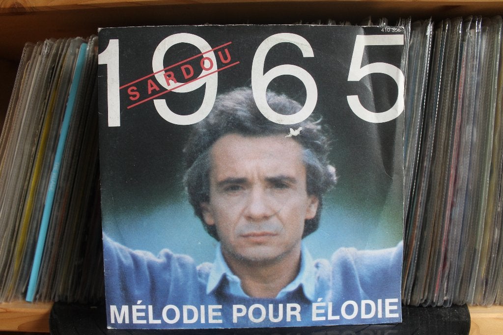 7" Single Sardou - 1965 / Mélodie Pour Élodie, Gebruikt, 7 inch, Ophalen of Verzenden, Pop