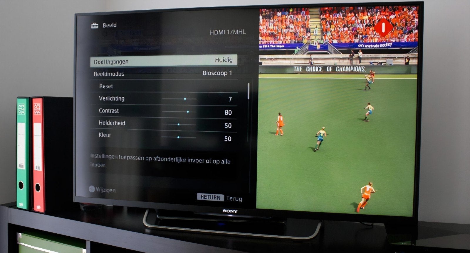 Sony KDL 42 inch, 50 Hz, Ophalen of Verzenden, Zo goed als nieuw, Sony