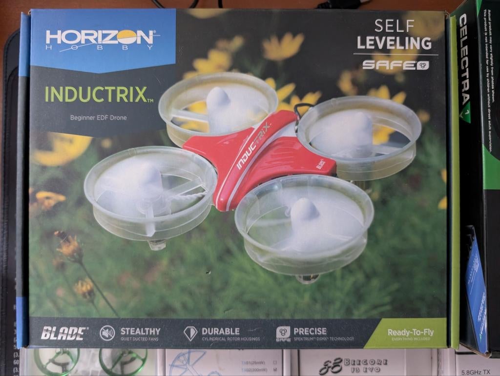 Horizon Inductrix FPV racedrone met reserve onderdelen, Ophalen of Verzenden