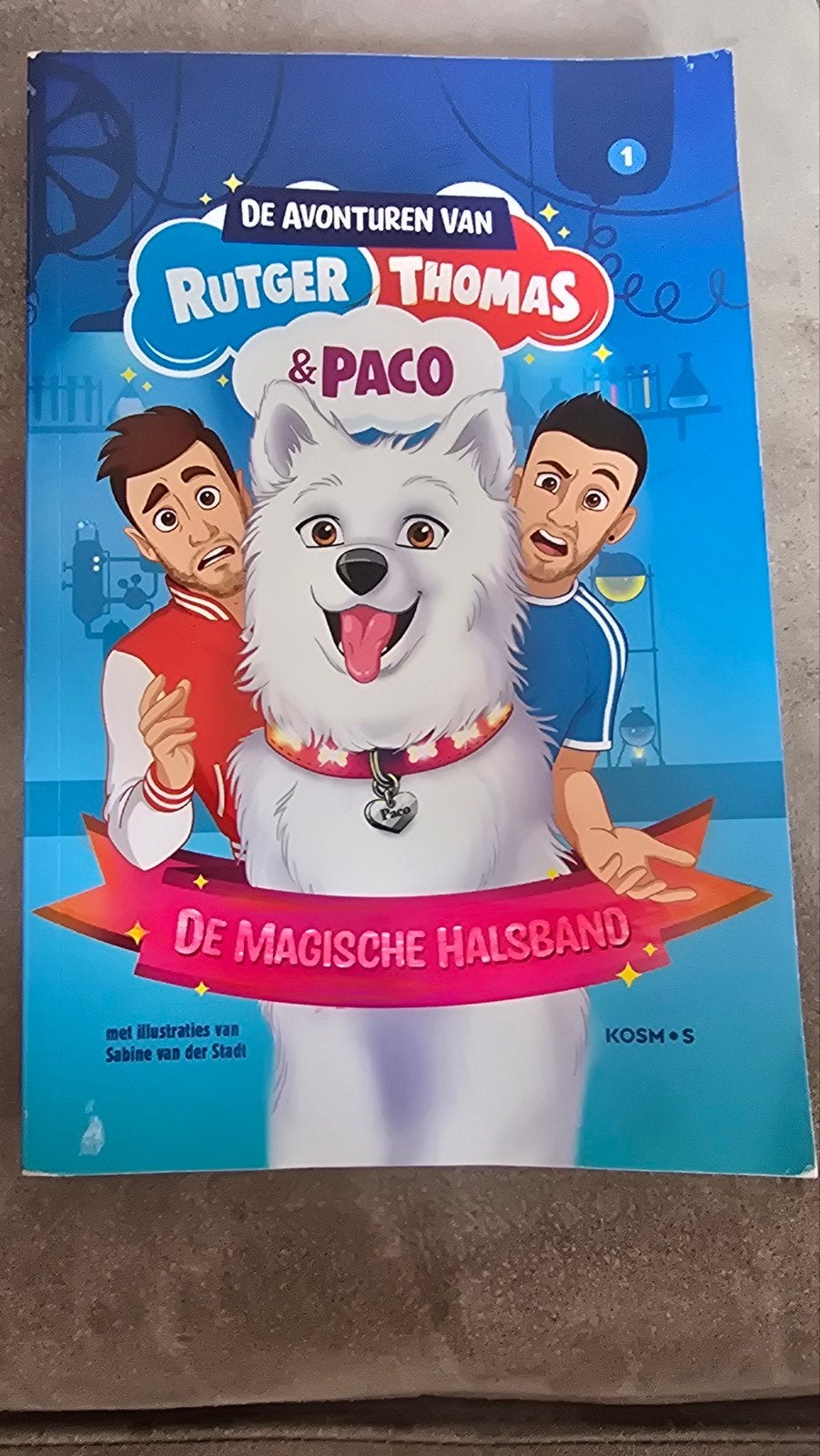 De Avonturen van Rutger, Thomas & Paco: De Magische Halsband, Ophalen, Zo goed als nieuw, Rutger Vink, Thomas van Grinsven, Fictie algemeen