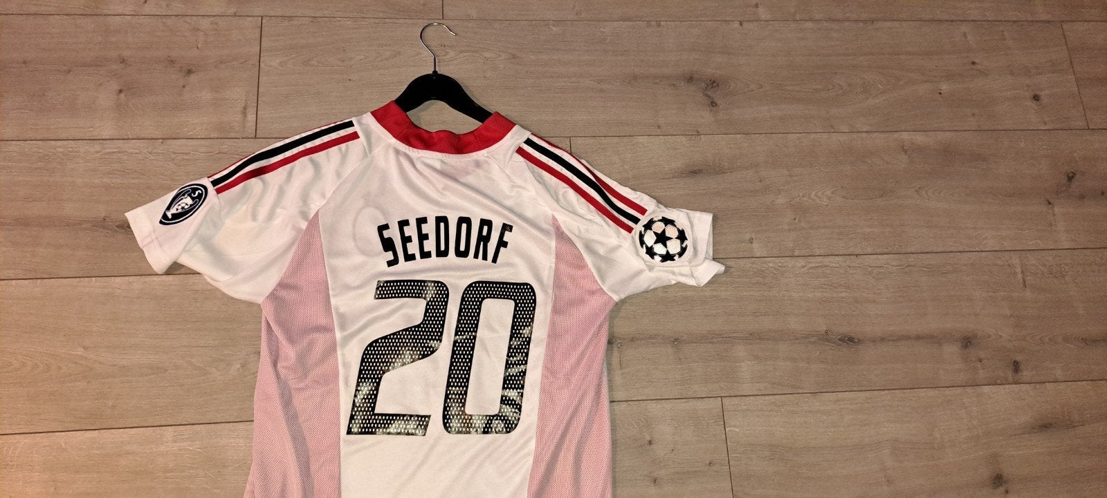 Champions League winnaars voetbalshirt AC Milan 2003, Verzamelen, Sportartikelen en Voetbal, Ophalen of Verzenden, Zo goed als nieuw
