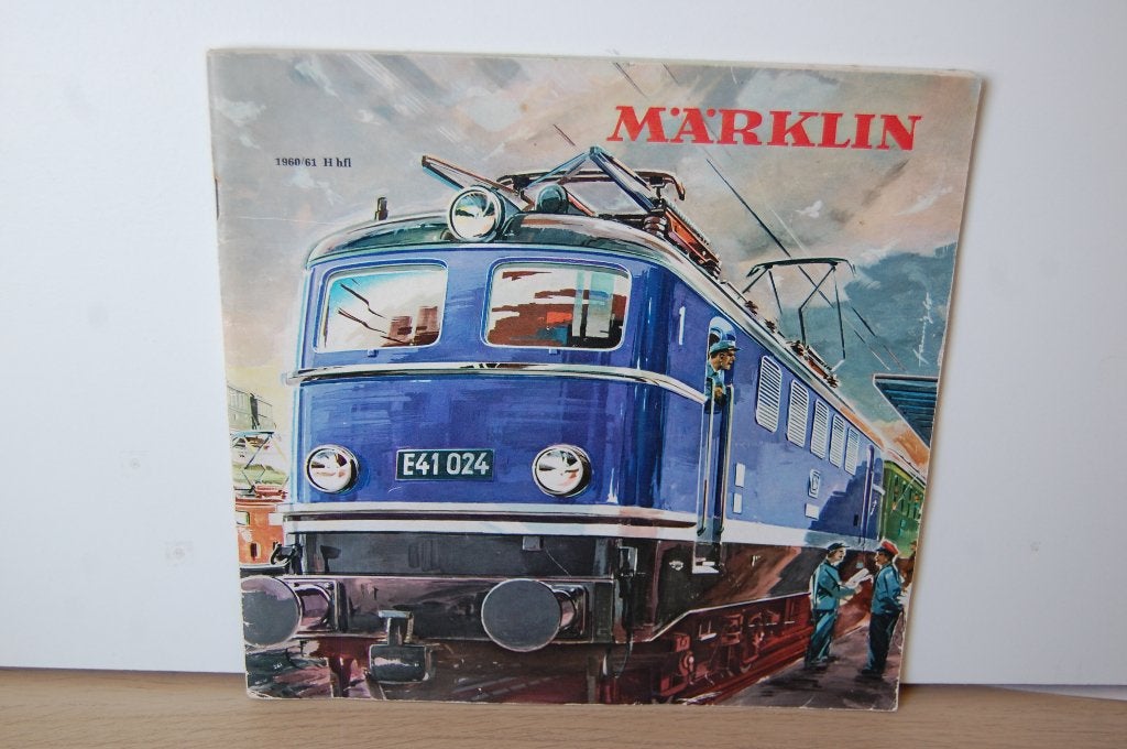 Marklin catalogus 1960-1961, Wisselstroom, Gebruikt, Märklin, Boek, Tijdschrift of Catalogus