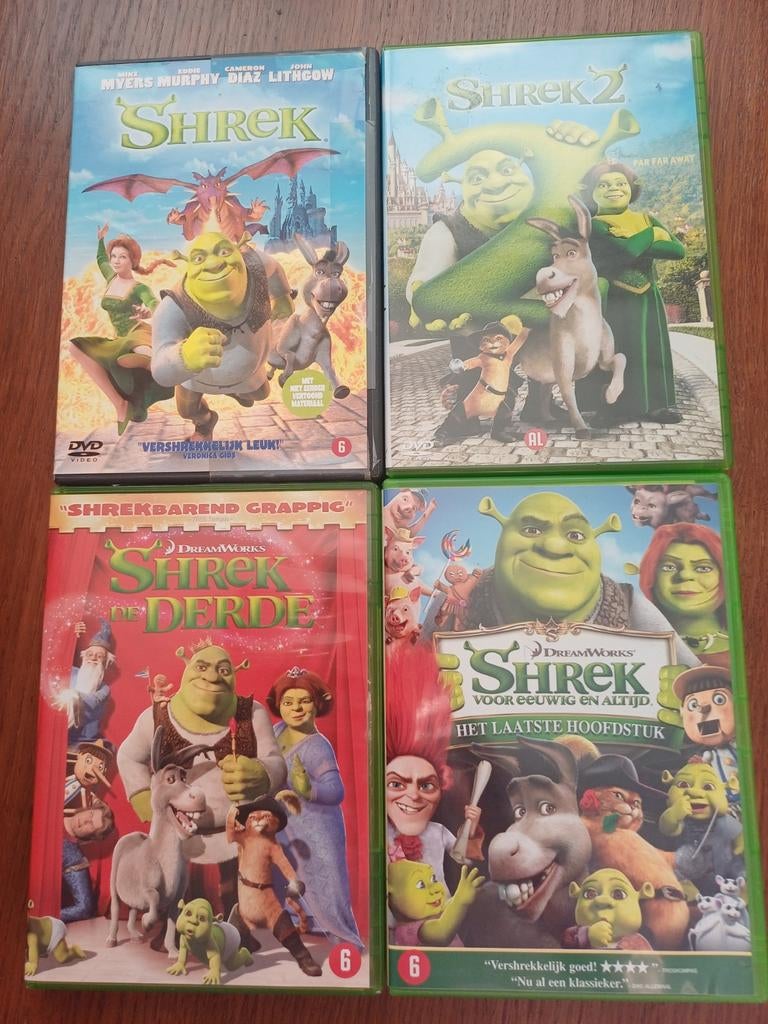 Dvd's Shrek, Cd's en Dvd's, Ophalen of Verzenden, Zo goed als nieuw