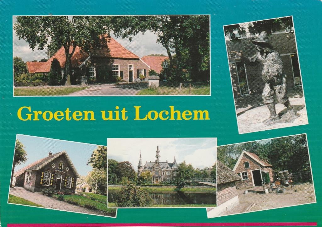 LOCHEM Boerderij Cloese Hooiplukker Groeten, Verzenden, 1980 tot heden, Gelopen, Gelderland