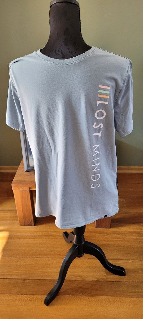 LOST MINDS tshirt shirt met letter print maat M nieuw, Maat 52/54 (L), Nieuw, Lost Minds, Ophalen of Verzenden