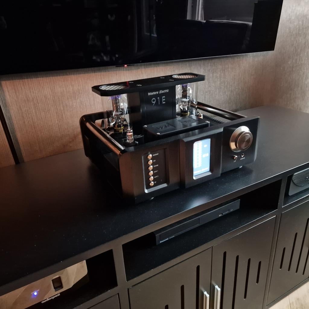 Western Electric WE91E buizenversterker, Audio, Tv en Foto, Ophalen of Verzenden, Zo goed als nieuw, 120 watt of meer, Overige merken