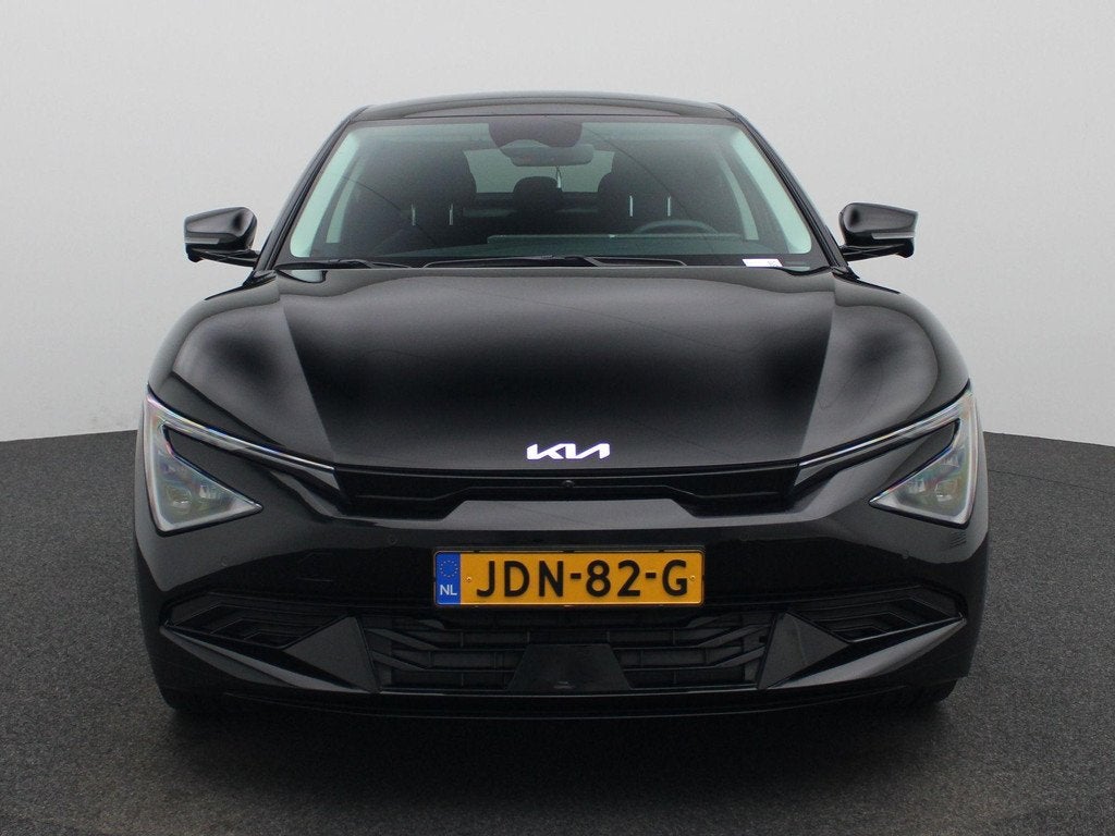 Kia EV6 Plus Advanced 84 kWh | NAVI | CAMERA | ELEKTR KLEP |, Auto's, Kia, Achterwielaandrijving, Lichtsensor, 1960 kg, Zwart