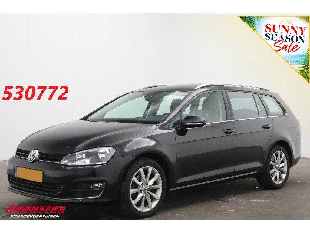 Volkswagen Golf Variant 1.4 TSI DSG Highline Pano ErgoAct. L, Gebruikt, 150 pk, Zwart, Golf Variant