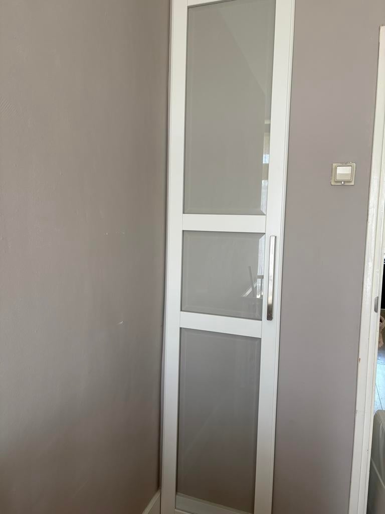 TYSSEDAL DEUR PAX. Glas 50x229 OPHALEN, Huis en Inrichting, Kasten | Kledingkasten, 200 cm of meer, Minder dan 25 cm, 50 tot 100 cm