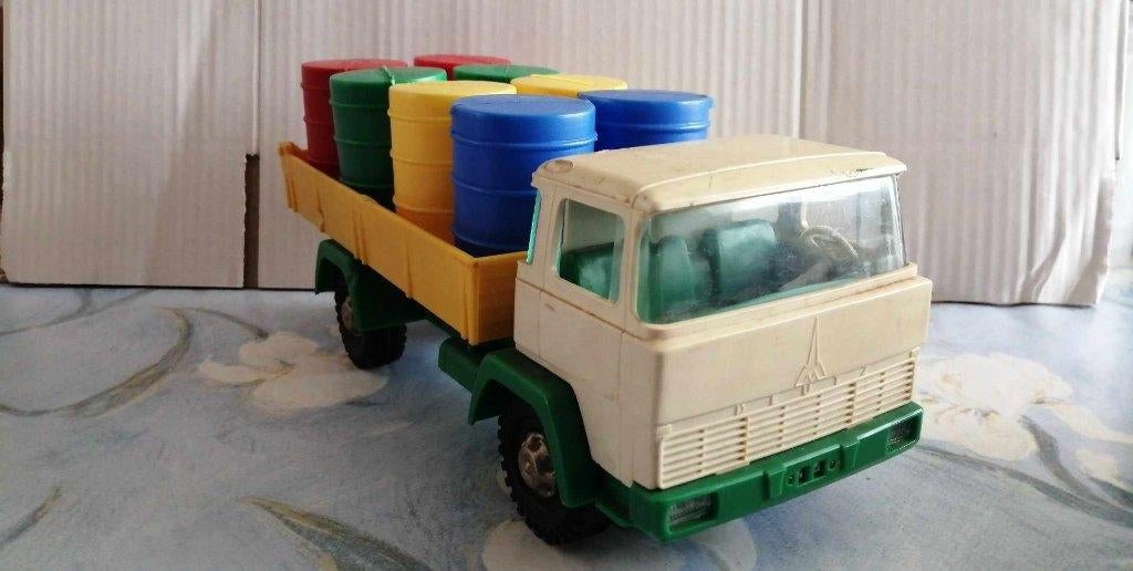 Hammer magirus deutz kipper met vaten, Ophalen of Verzenden, Zo goed als nieuw, Bus of Vrachtwagen, Overige merken