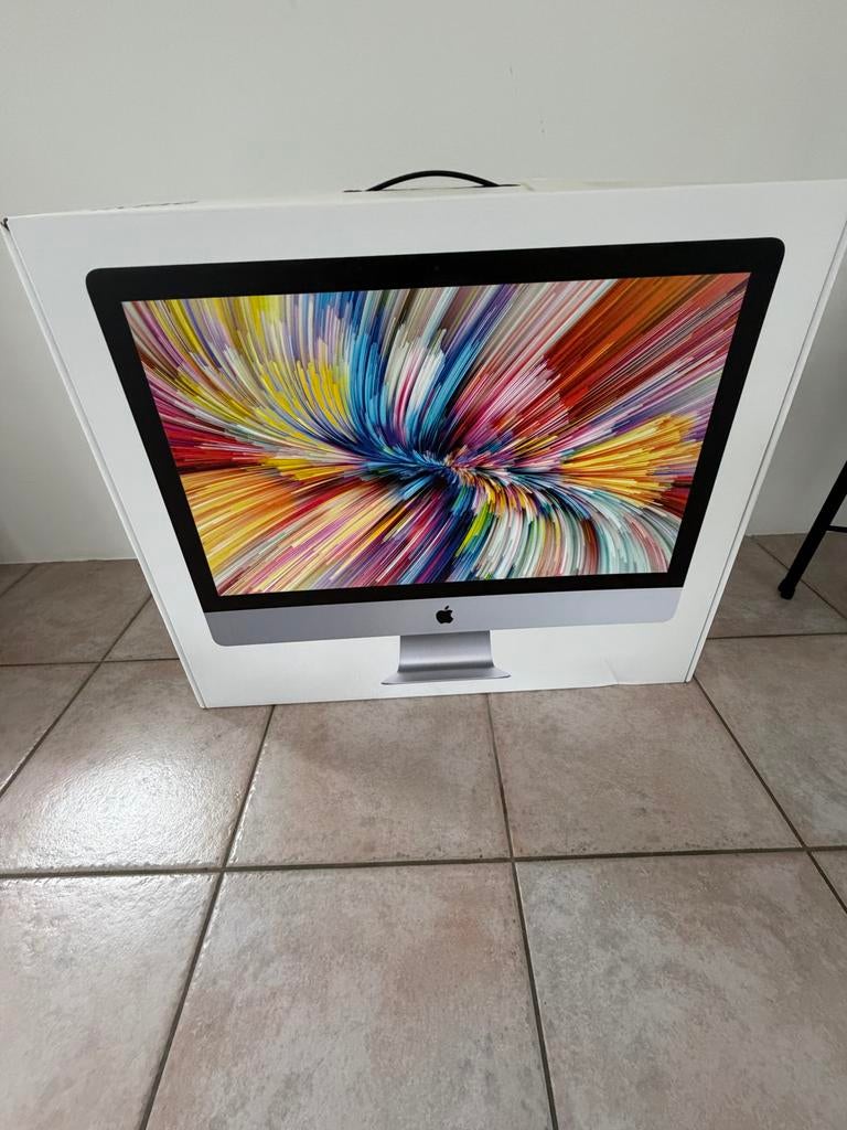 Apple iMac 27 inch retina 5k, Computers en Software, Apple Desktops, Ophalen, Gebruikt, HDD en SSD, 8 GB