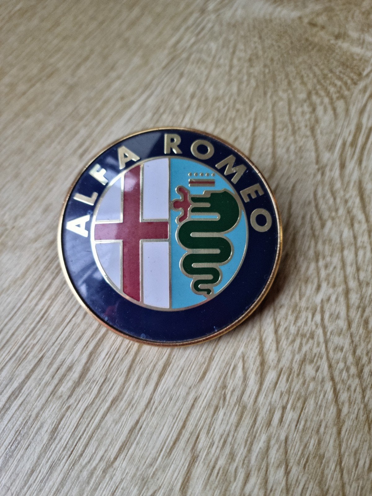 Alfa Romeo Embleem, Auto diversen, Ophalen of Verzenden, Gebruikt