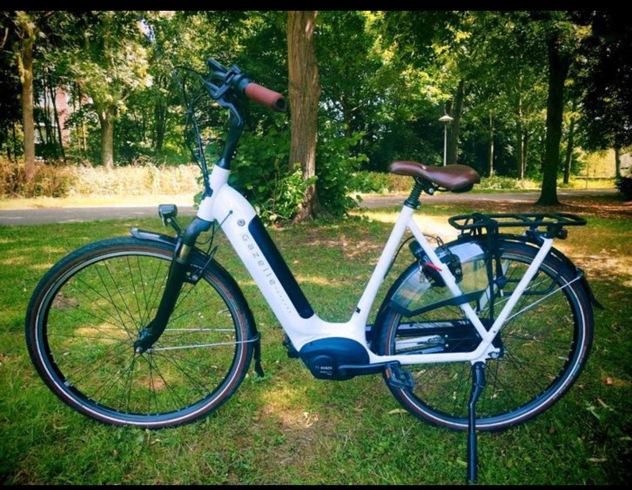gazelle grenoble c7+ dames 57 2022, Fietsen en Brommers, Elektrische fietsen, Ophalen, Gebruikt, 50 km per accu of meer, 55 tot 59 cm