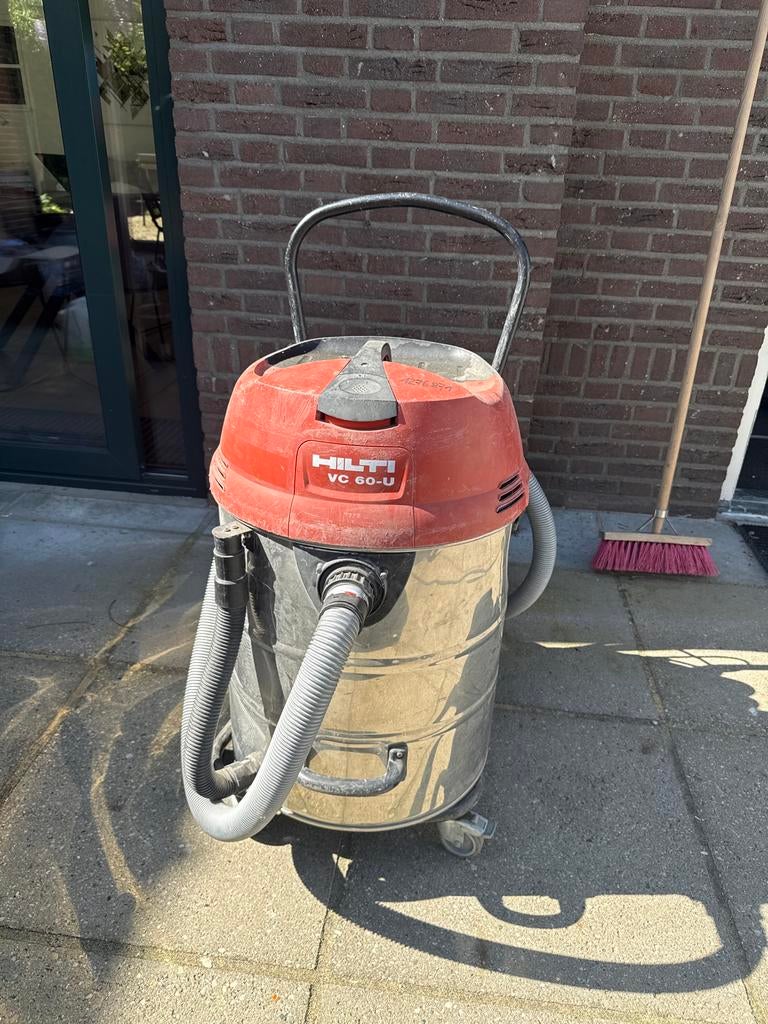 Hilti VC 60-U nat/droog industriele zuiger, Ophalen, Gebruikt, 2000 watt of meer, Waterstofzuiger