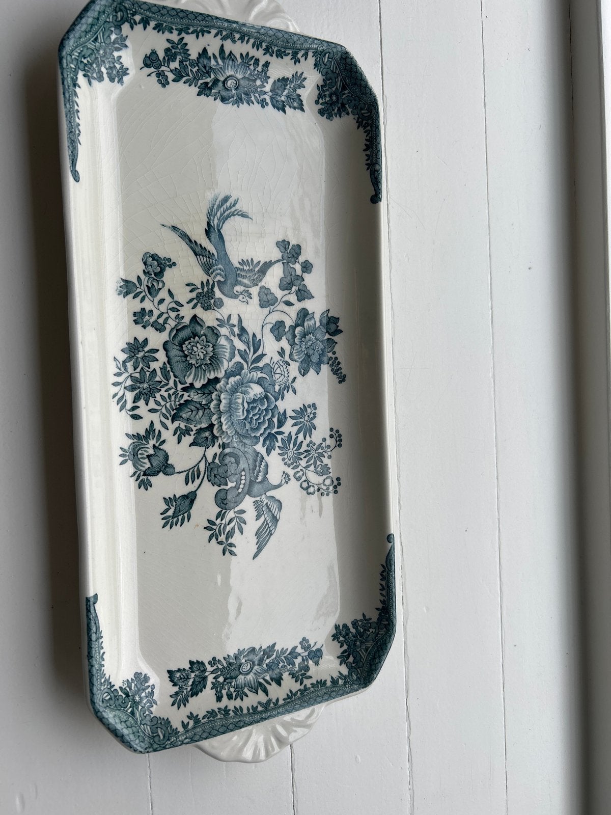Antieke Enoch Wedgwood 'Asiatic Pheasants' serveerschaal, Ophalen