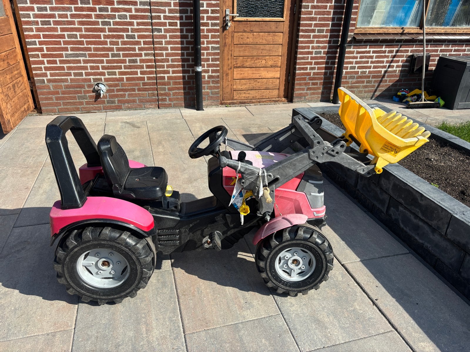 Rolly Toys traptractor met voorlader en aanhanger, Kinderen en Baby's, Speelgoed | Buiten | Voertuigen en Loopfietsen, Ophalen