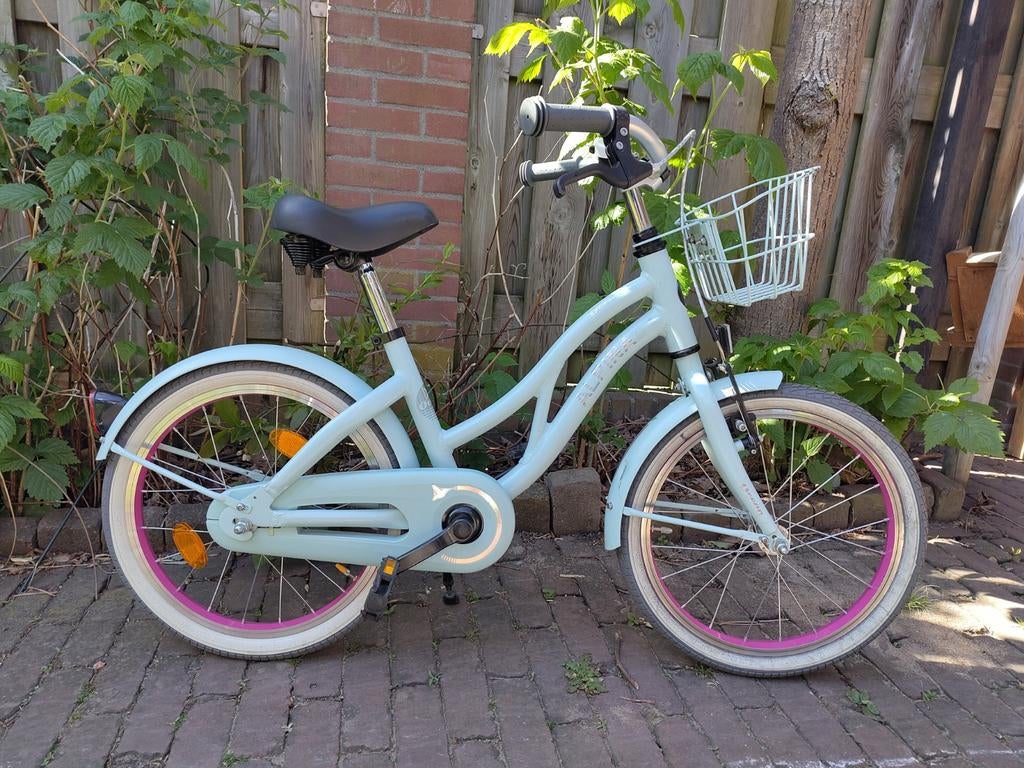 Kinderfiets Alpina ocean glace mint 18 inch, Fietsen en Brommers, Ophalen, Terugtraprem, Alpina, 16 tot 20 inch
