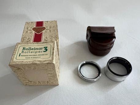 Rolleiflex Rolleinar 3 Bay I incl hoesje en doosje, Ophalen of Verzenden, Zo goed als nieuw, Minder dan 50 mm, Overige typen