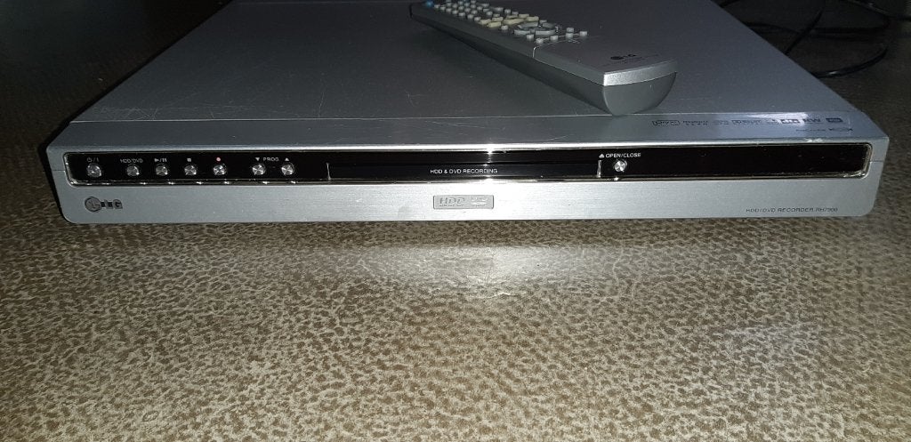 LG HDD/DVD Recorder RH7900 met afstandsbediening, Audio, Tv en Foto, Ophalen, Gebruikt, Met harddisk, Dvd-recorder