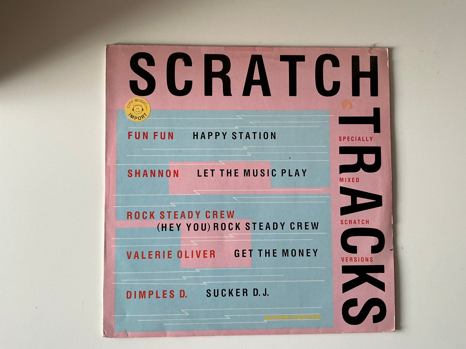 Scratch Tracks (Specially Mixed Scratch Version) LP elector, Cd's en Dvd's, Ophalen of Verzenden, Gebruikt, 12 inch, Overige genres