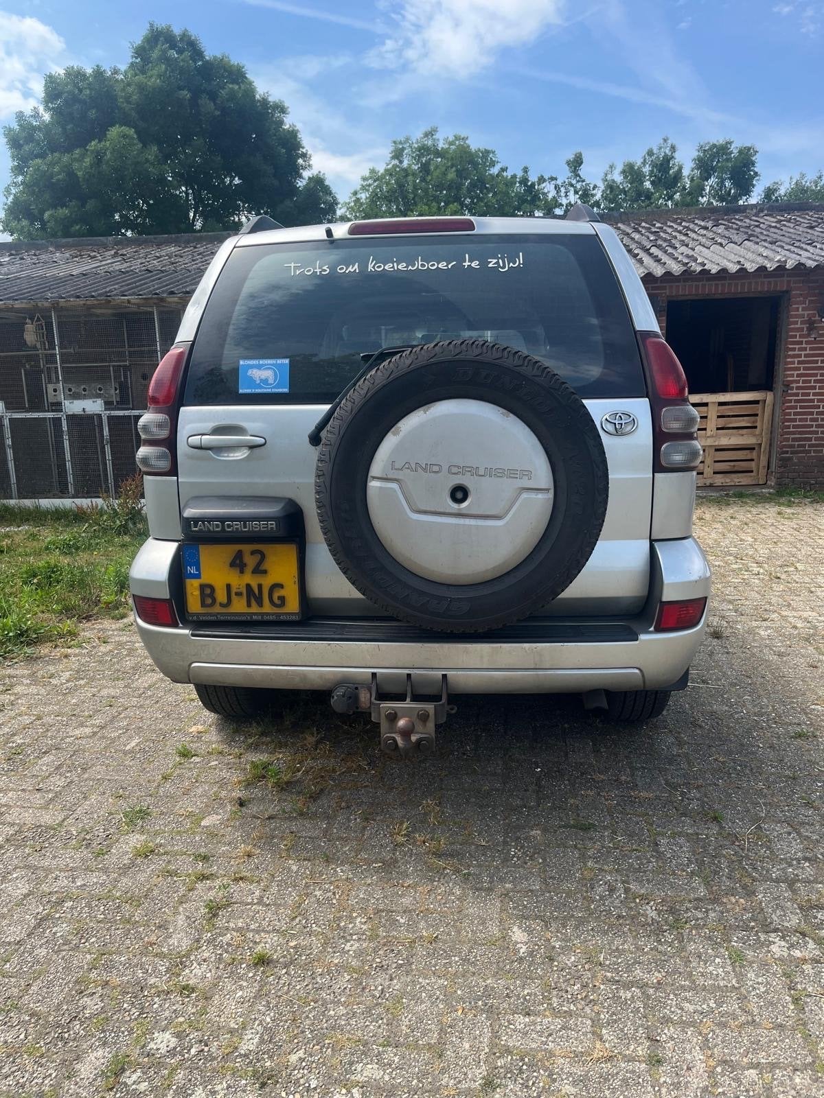 Toyota Land Cruiser 3.0 D-4d 5D VX SRW AUT 2003, Auto's, Automaat, 4 cilinders, 163 pk, Origineel Nederlands