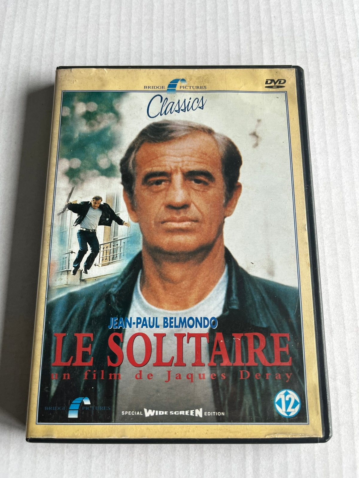 Le Solitaire - Jean-Paul Belmondo DVD, Vanaf 12 jaar, Ophalen of Verzenden, Gebruikt, Actiethriller