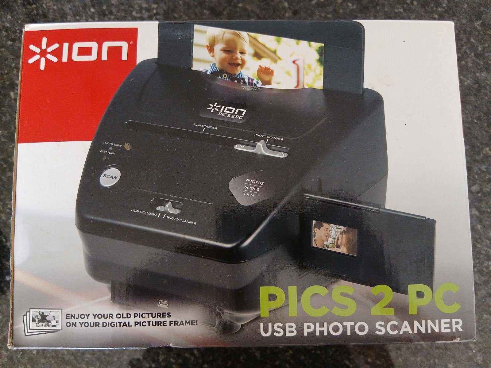 ION PICS 2 PC USB Foto scanner - Nieuw in verpakking, Ophalen of Verzenden, Nieuw