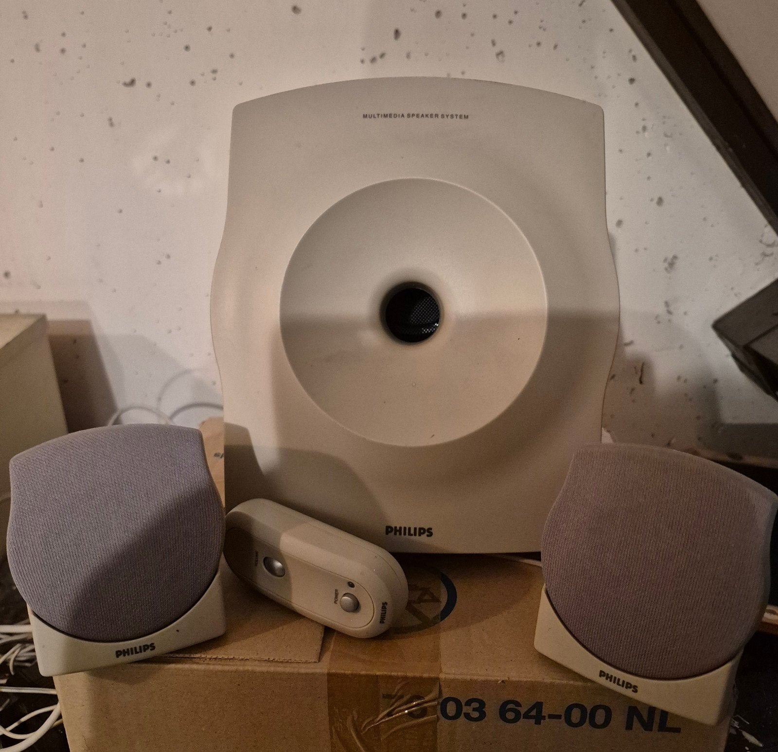 Philips geluidsboxen met subwoofer