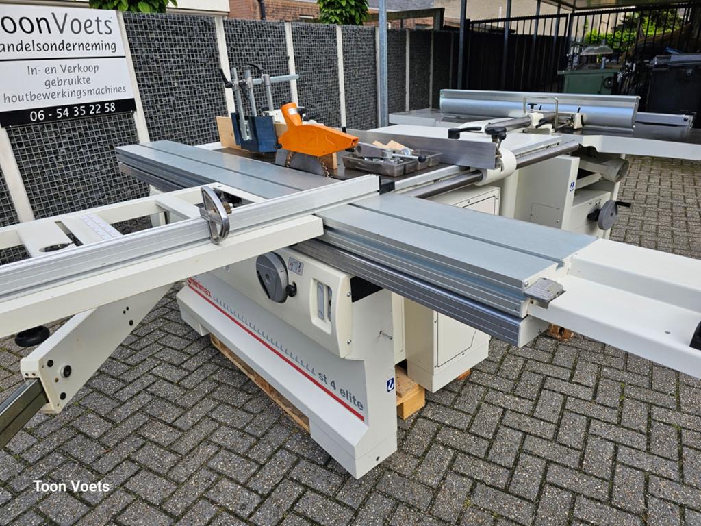 Combinatie machine 4 voudig SCM 41CM schaven, Ophalen, Gebruikt, 70 mm of meer, Overige typen