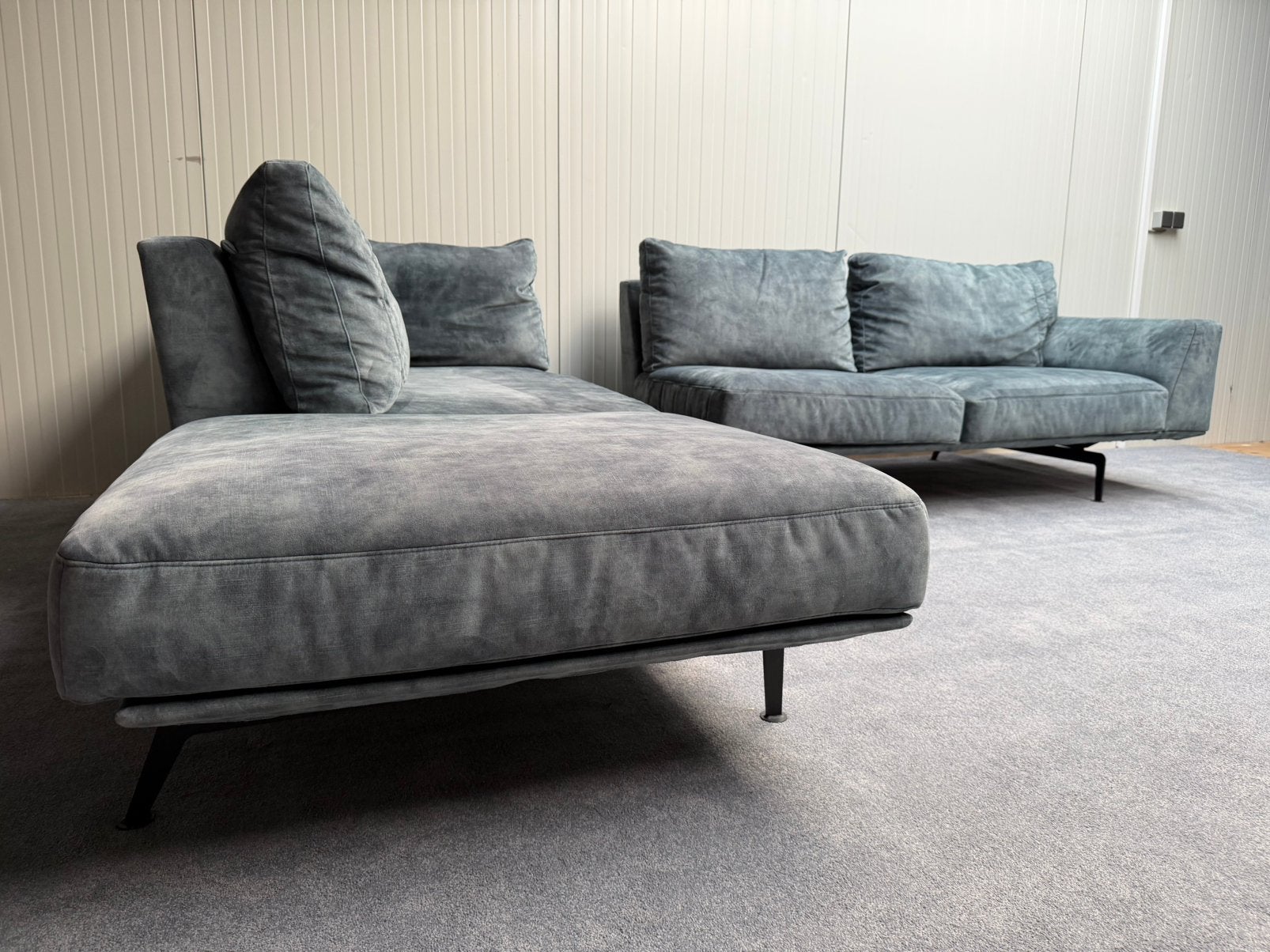 PASSE PARTOUT HOEKBANK IN PERFECTE STAAT | GRATIS LEVERING, Huis en Inrichting, Hoekbank, 300 cm of meer, Ophalen of Verzenden